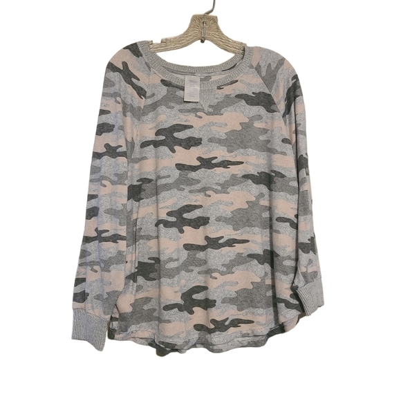 Secret Treasures | Women's Gray Camo Print Loungewear Pants Set or PJs (Size XL) - Picture 7 of 15